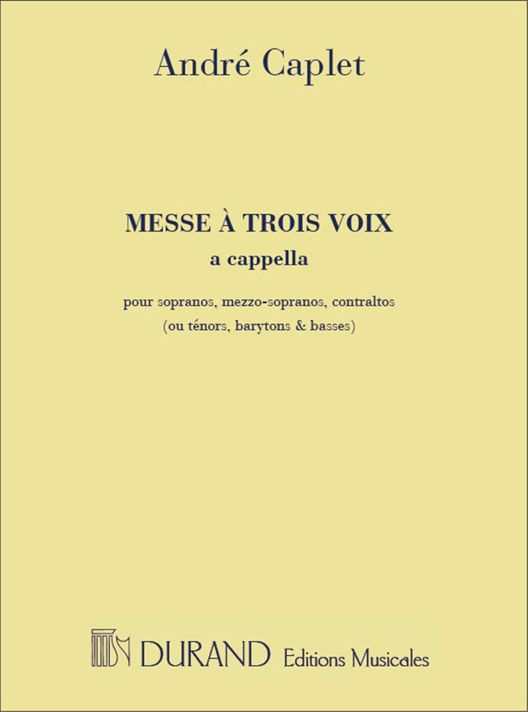 Messe à trois voix